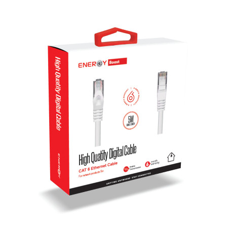 כבל רשת CAT6 1.8M ENERGY