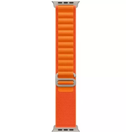 רצועה לשעון אפל בד פרימיום 42/44/45/49 מ"מ, כתום