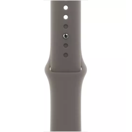 רצועת סיליקון לשעון אפל 42/44/45/49 מ"מ, אפור