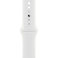 רצועת סיליקון לשעון אפל 42/44/45/49 מ"מ, לבן