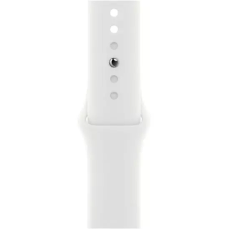 רצועת סיליקון לשעון אפל 38/40/41 מ"מ, לבן