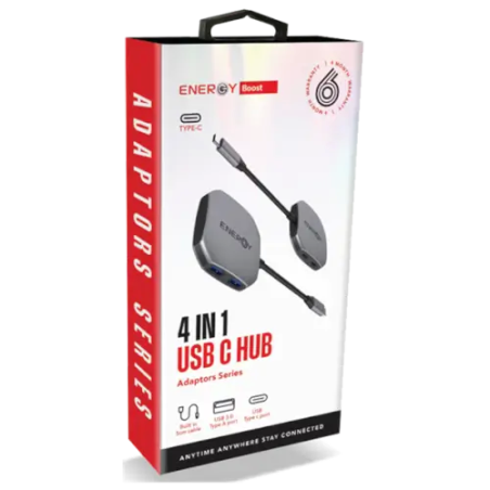 מתאם USB C Hub 4 in 1