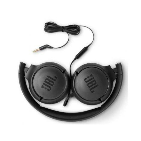 JBL TUNE T500 BLACK אוזניות קשת חוטיות