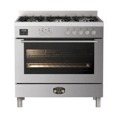 תנור משולב כיריים 5 להבות גז 90 ס"מ