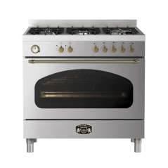 תנור משולב כיריים 5 להבות גז 90 ס"מ