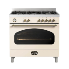 תנור משולב כיריים 5 להבות גז 90 ס"מ