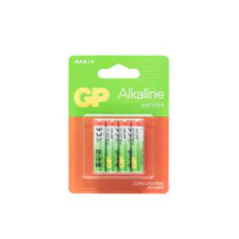 4 סוללות אלקליין AAA