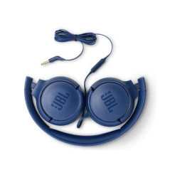 JBL TUNE T500 BLUE אוזניות קשת חוטיות