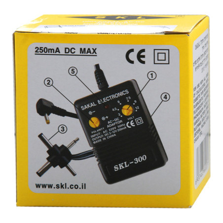 ספק משתנה 250 מיליאמפר