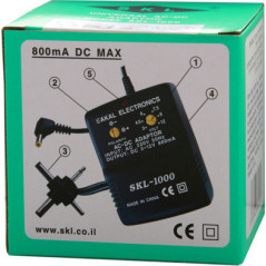 ספק משתנה 800 מיליאמפר