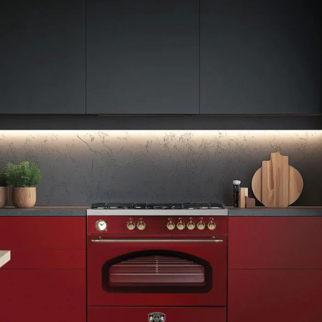 תנור משולב כיריים 5 להבות גז 90 ס"מ