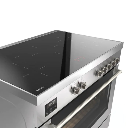 תנור משולב אינדוקציה 5 אזורים 90 ס"מ