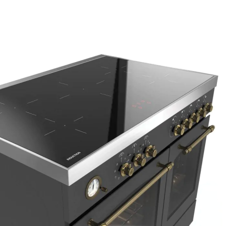 תנור כפול משולב אינדוקציה 5 אזורים 90 ס"מ