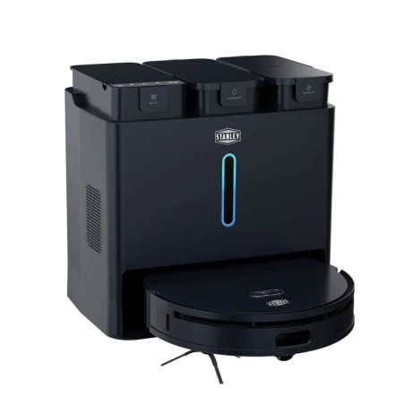 שואב אבק ושוטף רובוטי עם תחנת עגינה