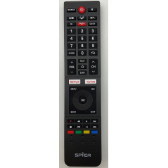 שלט חליפי למסכי LCD\LED מסוג TOSHIBA