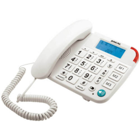 טלפון שולחני מוגבר  SAKAL TSD-813