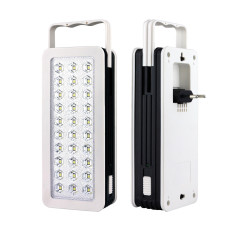 תאורת חירום נטענת ניידת ישירות לשקע 30 לדים