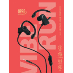 אוזניות Circuit בחיבור aux שחור