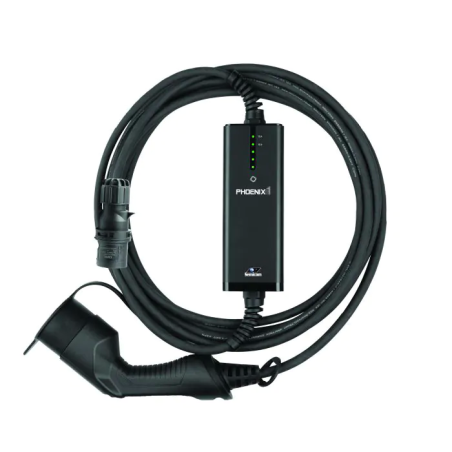 מטען נייד לרכב חשמלי חד פאזי PHOENIX1