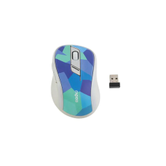 עכבר אלחוטי Bluetooth+2.4GHz לחיצה שקטה