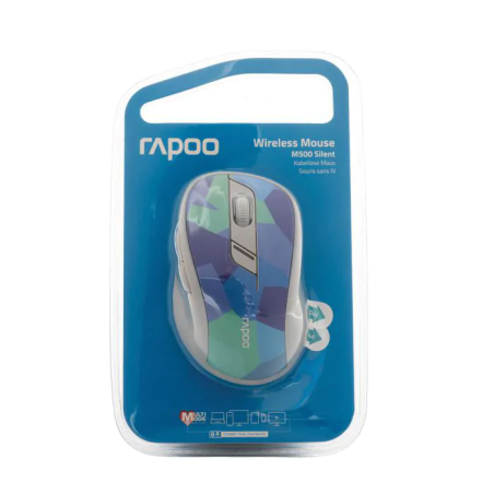 עכבר אלחוטי Bluetooth+2.4GHz לחיצה שקטה