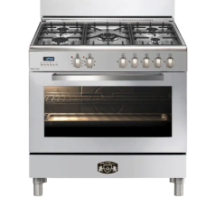 תנור משולב כיריים 5 להבות גז 90 ס"מ