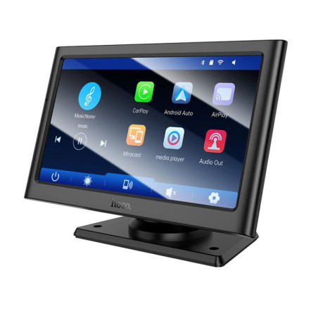 מסך מולטימיה אלחוטי מתאים לכל רכב Hoco HU2 Wireless Screen