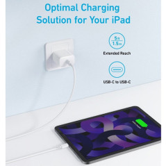 מטען קיר 20W עם כבל Anker Charger 20W USB-C