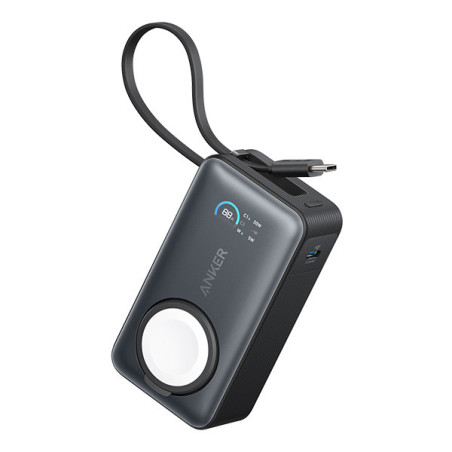 סוללה גיבוי אנקר MagGo 10000mAh 35W שחור A1657H11