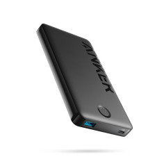 סוללת גיבוי Anker 323 Power Bank 10000mA בצבע שחור