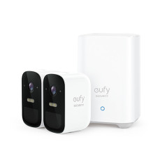 ערכת 2 מצלמות חכמות 2K + רכזת eufy Security eufyCam 2C Pro Kit