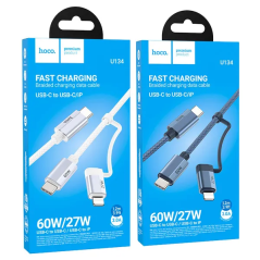 כבל מסוג C ל-Lightning / Type-C "U134 Primero" PD 60W / 27W