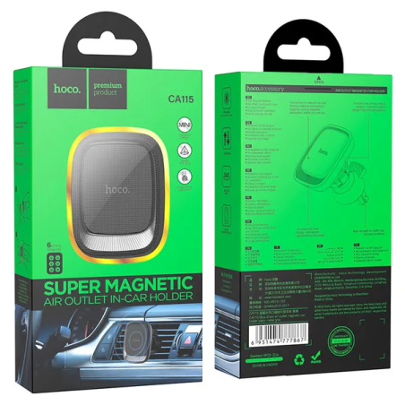 מעמד רכב "CA115 Blue Shark" מגנטי ליציאת אוויר