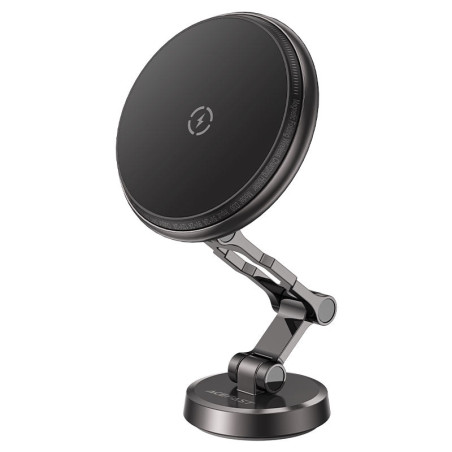 ACEFAST Fast Wireless Charger Magnetic Car Holder D3  מעמד לרכב הכולל טעינה אלחוטית