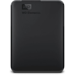 כונן קשיח חיצוני Western Digital Elements WDBUZG0010BBK 1TB USB 3.0 - צבע שחור