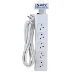 מפצל ביתי מאונך 4 שקעים Semicom