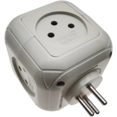 מפצל קוביית 5 שקעים מבית Semicom