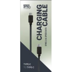 9PRO PD C To Type C 1.5M Charge Cable  כבל טעינה מהירה