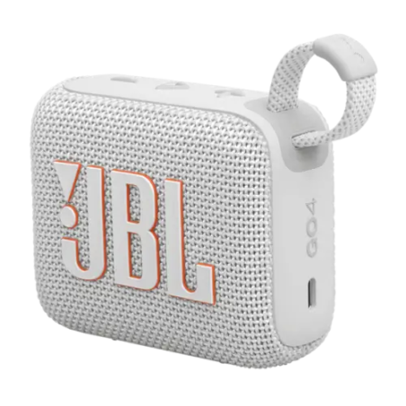 רמקול אלחוטי JBL GO 4 - לבן