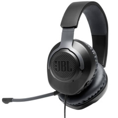 אוזניות גיימינג JBL Quantum 100 - שחור