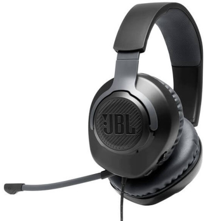 אוזניות גיימינג JBL Quantum 100 - שחור