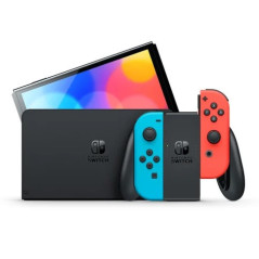 קונסולת משחקים Nintendo Switch OLED Red-Blue