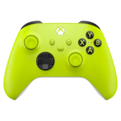 Xbox Controller בקר מקורי אלחוטי בצבע צהוב ליים