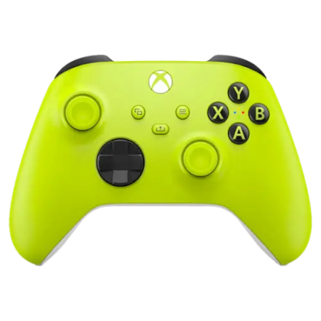 Xbox Controller בקר מקורי אלחוטי בצבע צהוב ליים