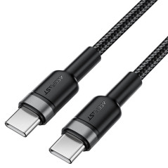 ACEFAST Charging Data Cable C22-03 USB-C to USB-C 60W  כבל טעינה מהיר במיוחד טייפ סי