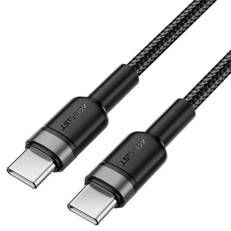 ACEFAST Charging Data Cable C22-03 USB-C to USB-C 60W  כבל טעינה מהיר במיוחד טייפ סי
