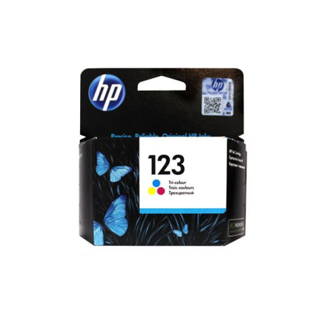 ראש דיו צבעוני סדרה F6V16AE 123 למדפסת דגם HP DeskJet 2130/2620/2630/2632