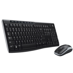 Logitech MK270 USB HEB&ENG סט מקלדת ועכבר אלחוטי
