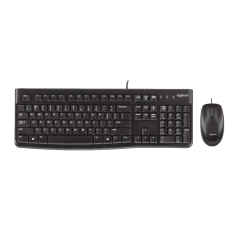 Logiteh MK120 HEB&ENG סט מקלדת ועכבר חוטי