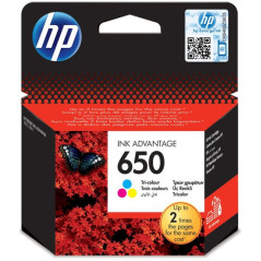 ראש דיו צבעוני סדרה CZ102AE 650 למדפסת דגם HP OfficeJet 2515/3515